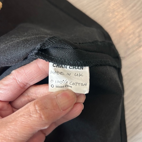 Chan Chan London Handmade Oriental Print Pleats A Line Skirt Size 10 - Picture 5 of 5